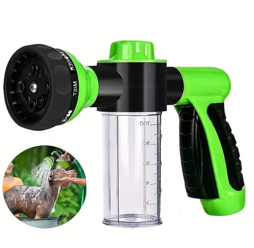 Premium 8-in-1 Pet Shower Brush