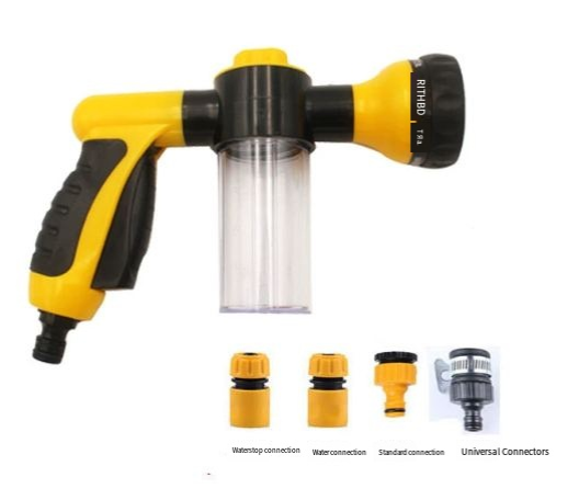 Premium 8-in-1 Pet Shower Brush